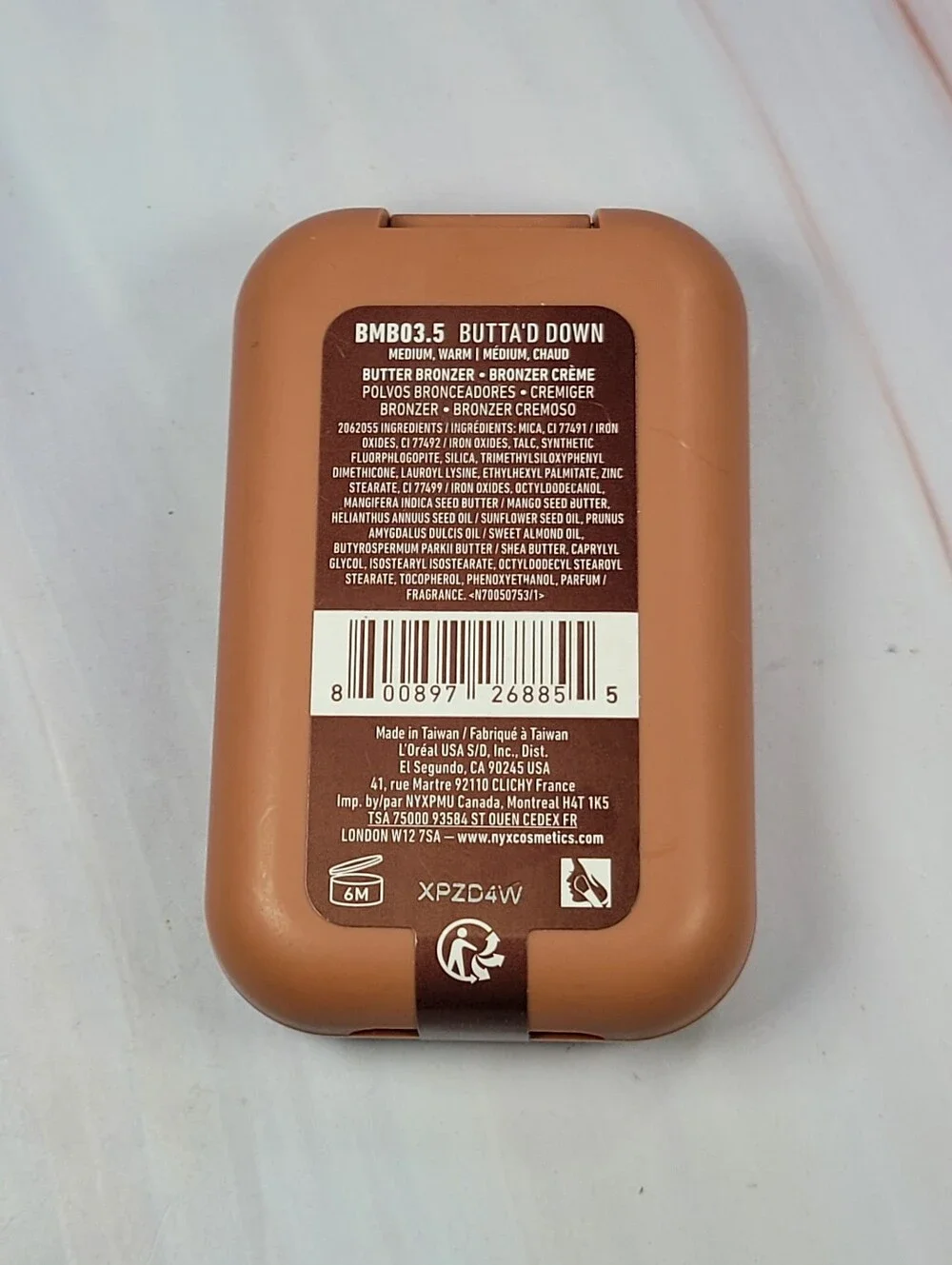 NYX Fat Cheeks Blush, Buttermelt Highlighter & Buttermelt Bronzer Bundle NEW!
